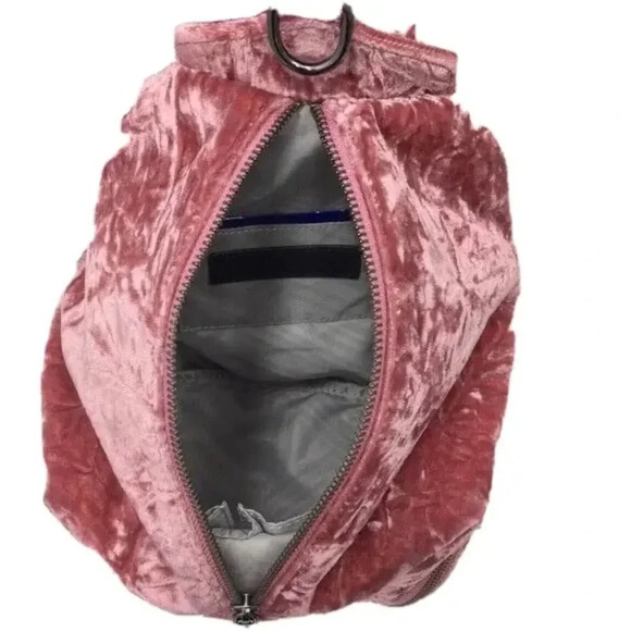 Rebecca Minkoff Pink Backpack Soft Textured Casual NWOT - Picture 2 of 4